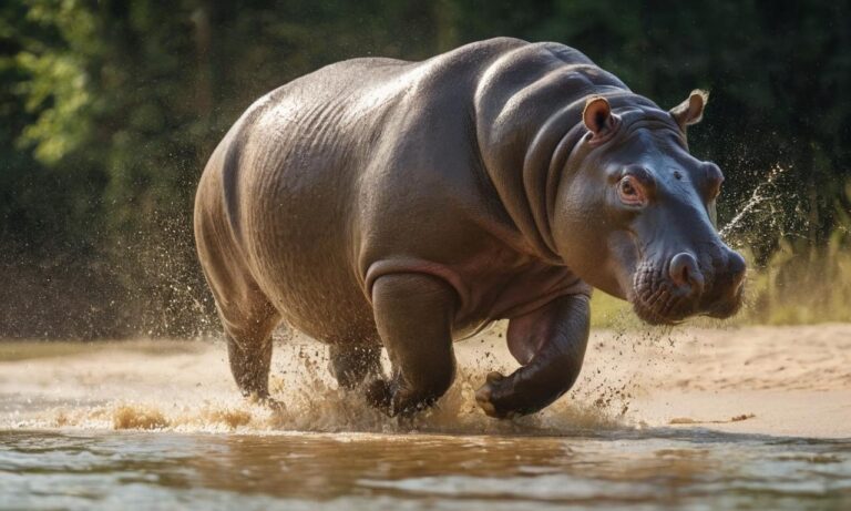 Jak szybko biega hipopotam